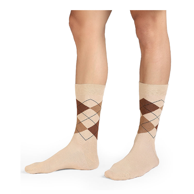 Bodycare Mens Solid Mid Calf Length Socks Pack Of 3