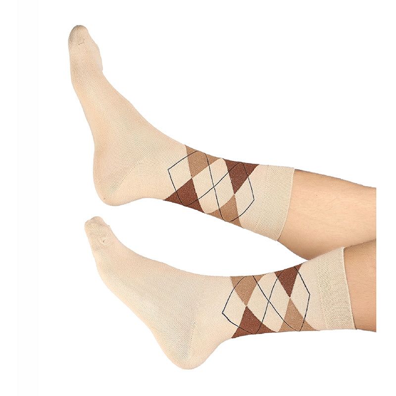 Bodycare Mens Solid Mid Calf Length Socks Pack Of 3