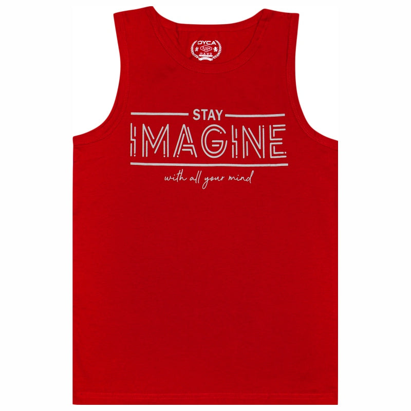 DYCA Boys Round Neck Sleeveless Tshirt