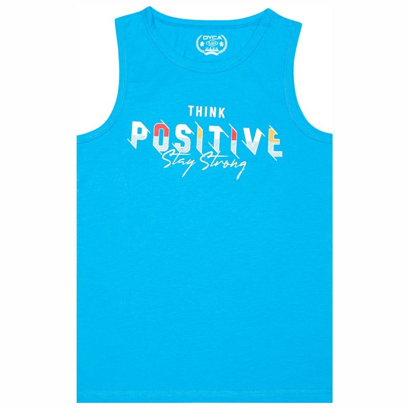 DYCA Boys Round Neck Sleeveless Tshirt