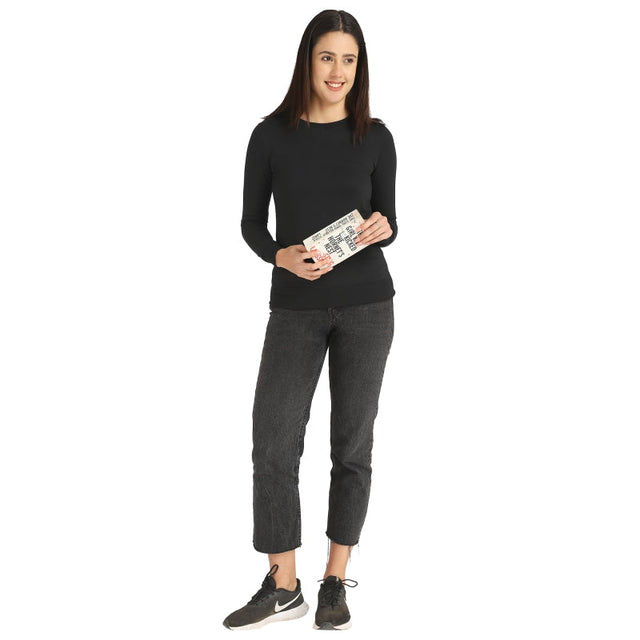 Women Sweatshirt Round Neck Full Sleeves - Bodycare