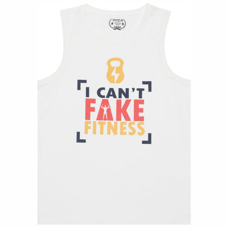 DYCA Boys Round Neck Sleeveless Tshirt