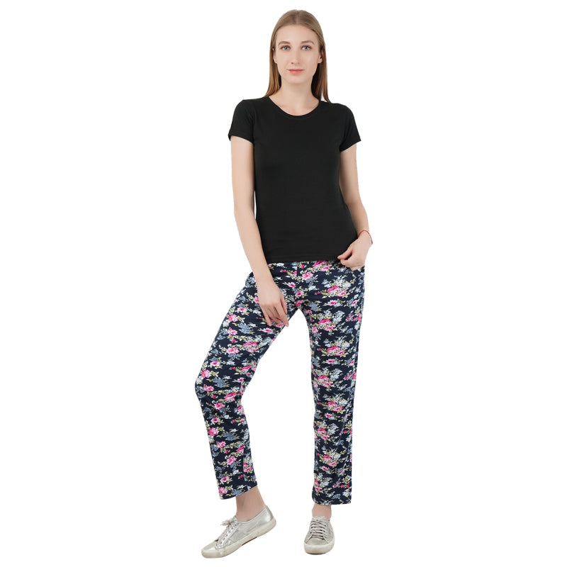 Women Cotton T-Shirt Round Neck Half Sleeves Pack of 2 - Bodycare