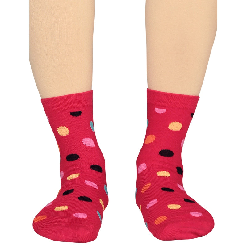 Bodycare Womens Mid Calf Printed Socks Pack Of 2