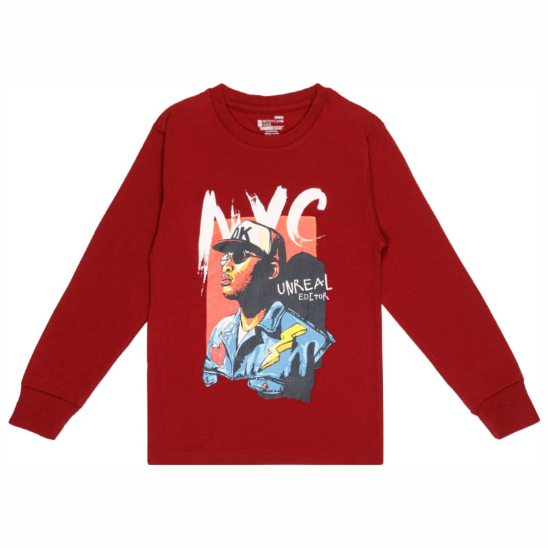 Bodycare Boys Round Neck Full Sleeves Tshirt