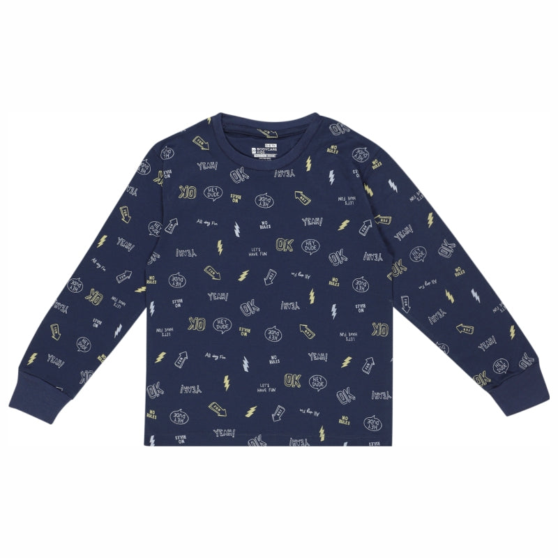 Boys T-Shirt Round Neck Full Sleeves - Bodycare