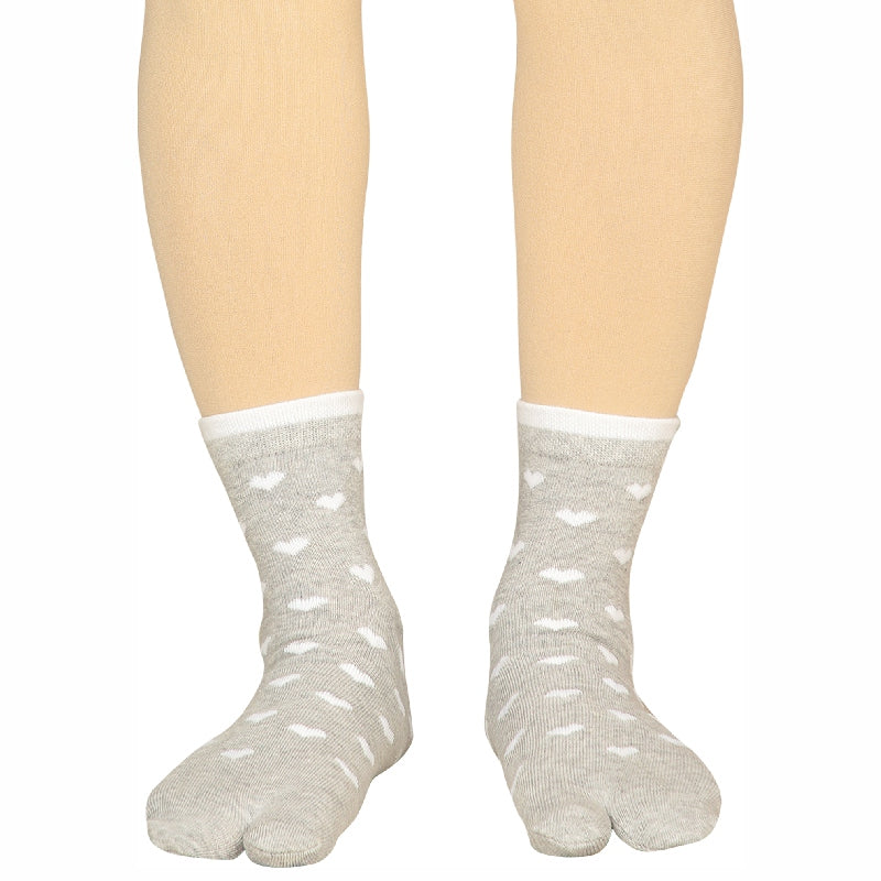 Bodycare Womens Mid Calf Thumb Socks Pack Of 2