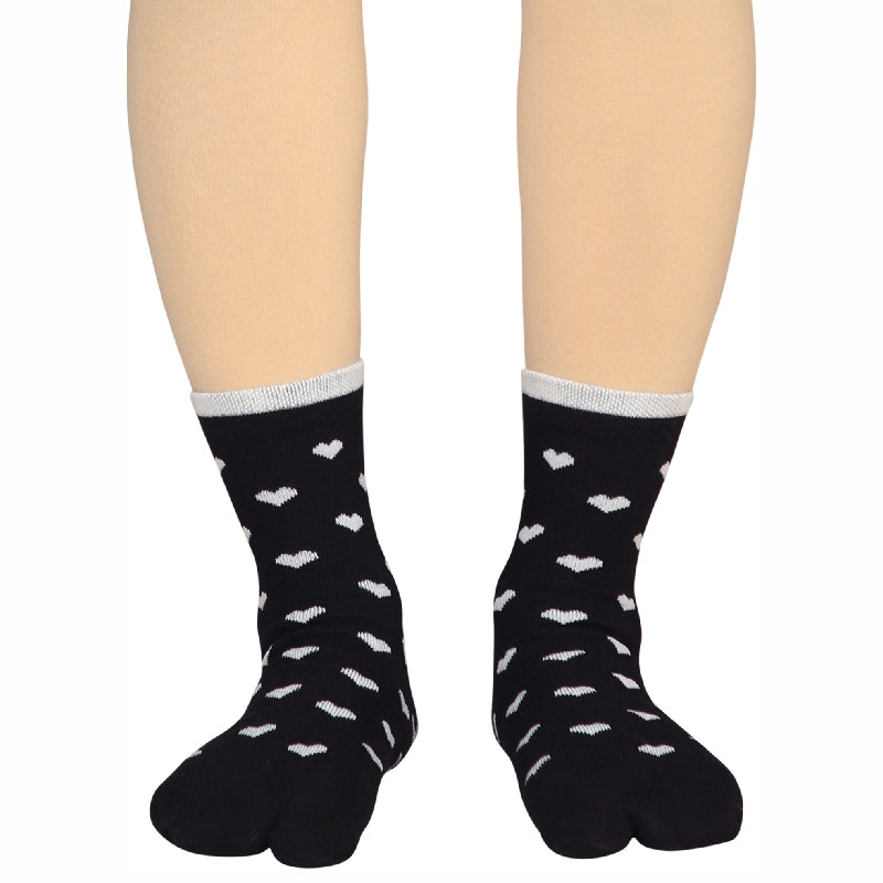 Bodycare Womens Mid Calf Thumb Socks Pack Of 2