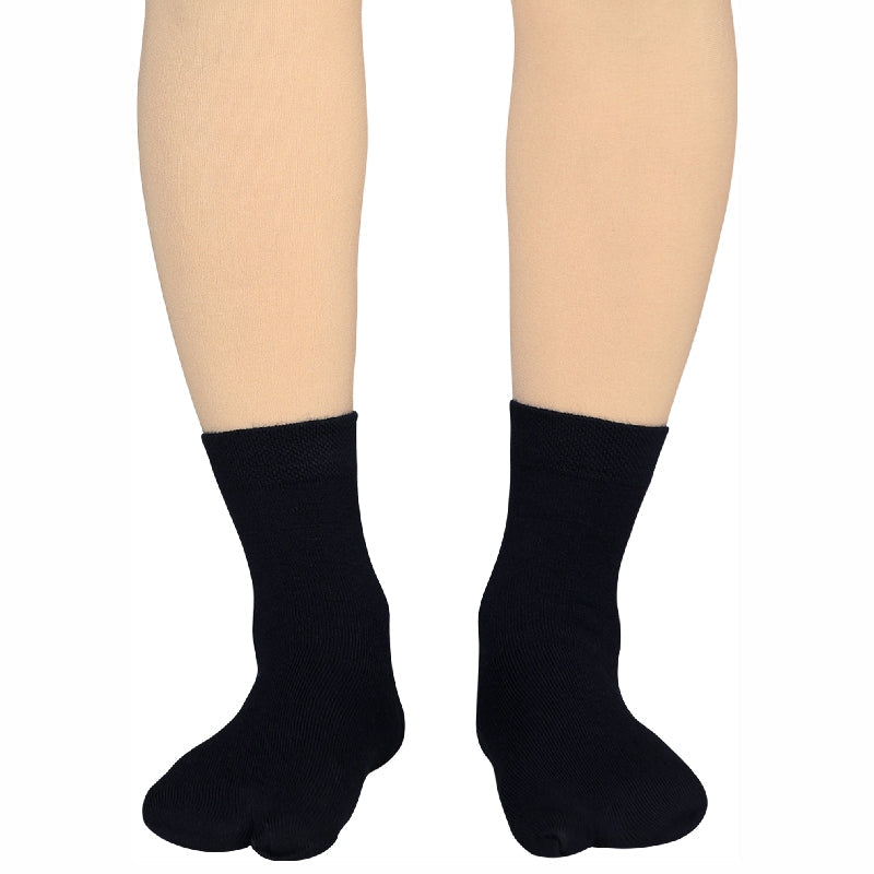 Bodycare Womens Mid Calf Thumb Socks Pack Of 2