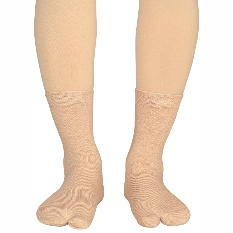 Bodycare Womens Mid Calf Thumb Socks Pack Of 2