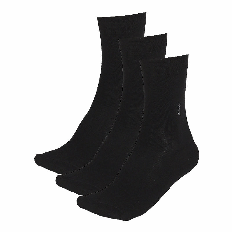Bodycare Mens Solid Mid Calf Length Socks Pack Of 3