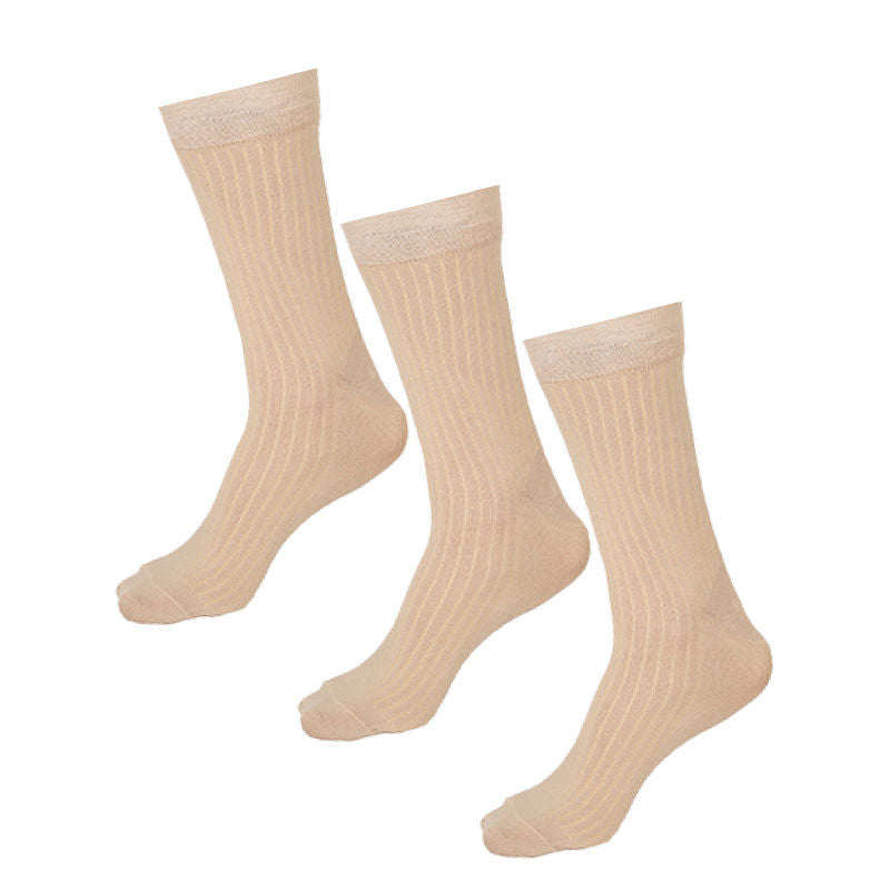 Bodycare Mens Solid Mid Calf Length Socks Pack Of 3
