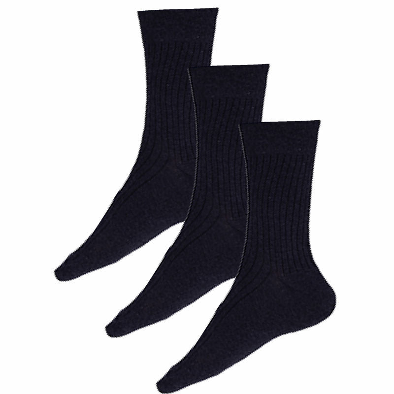 Bodycare Mens Solid Mid Calf Length Socks Pack Of 3