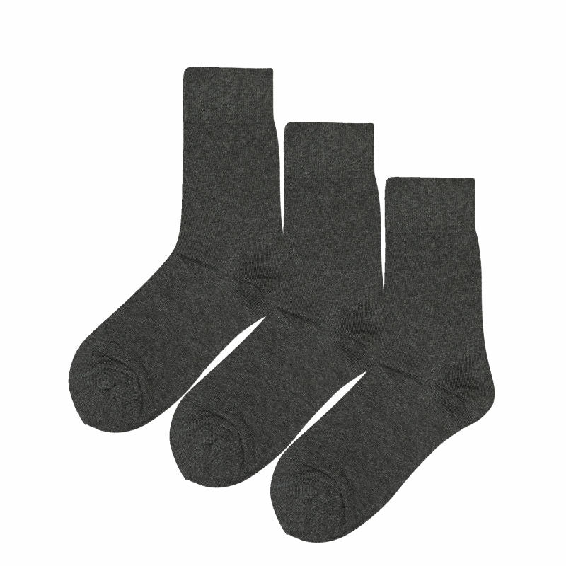 Bodycare Mens Solid Mid Calf Length Socks Pack Of 3