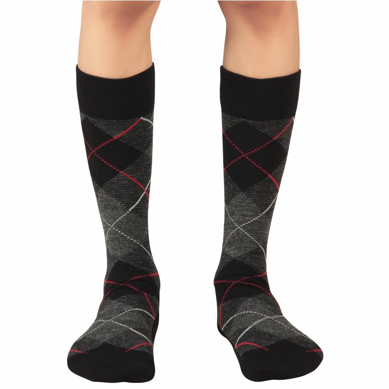 Bodycare Mens Calf Length Printed Socks Pack Of 2