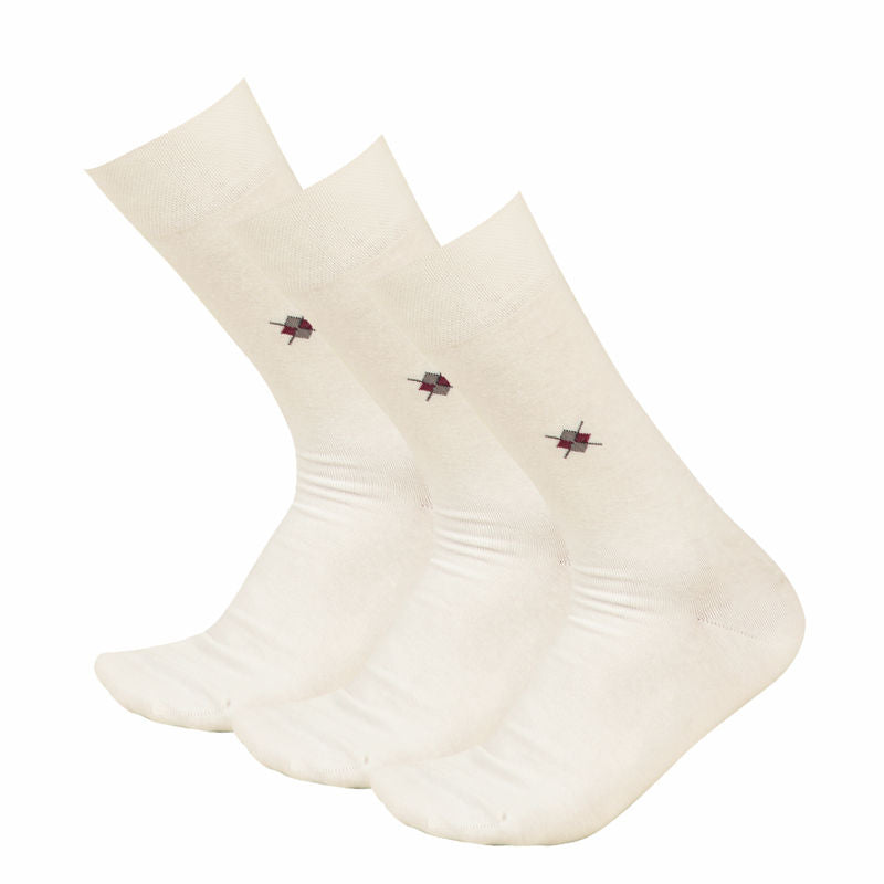 Bodycare Mens Solid Mid Calf Length Socks Pack Of 3