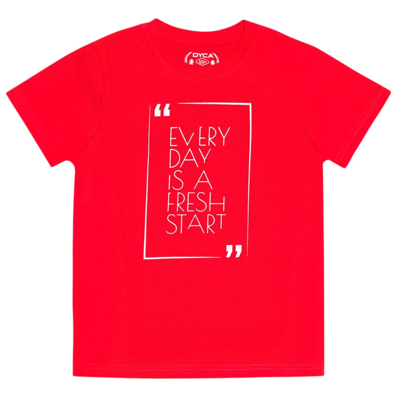 DYCA Boys Round Neck Half Sleeves Tshirt