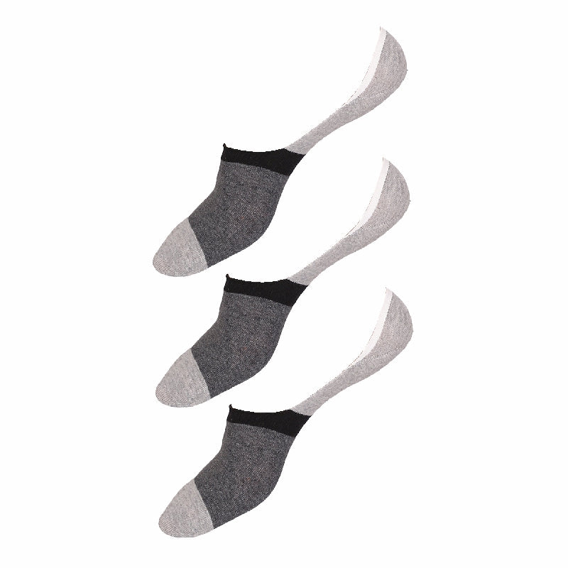 Bodycare Mens Solid Loafer Socks Pack Of 3