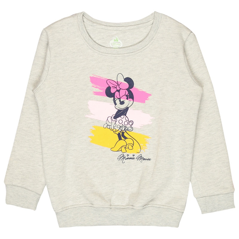 Bodycare Girls Fleece Minnie & Friends Printed Sweat Shirt