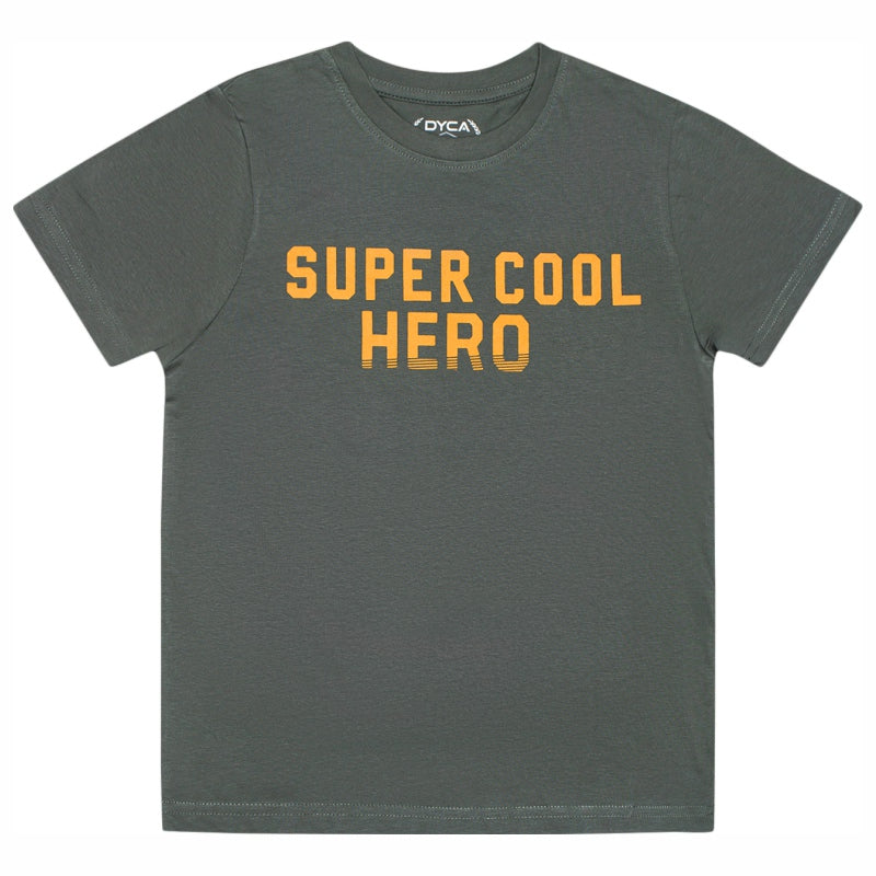 DYCA Boys Round Neck Half Sleeves Tshirt