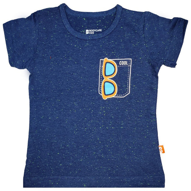 Baby Boys T-Shirt Round Neck Half Sleeves Pack of 1 - Bodycare