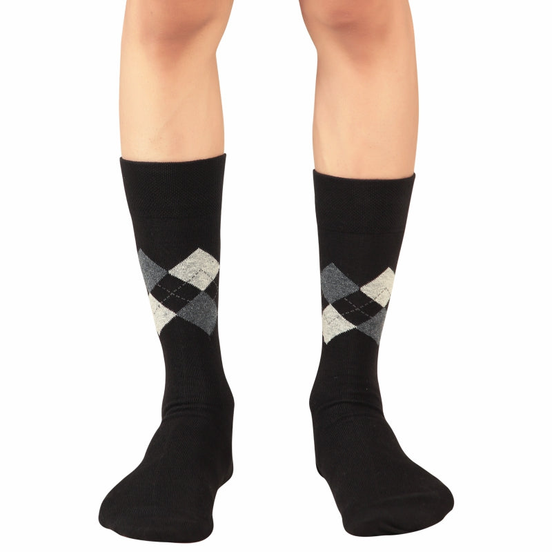 Bodycare Mens Calf Length Solid Socks Pack Of 2