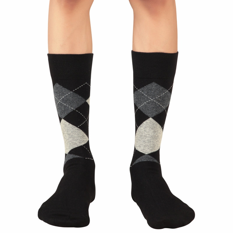 Bodycare Mens Calf Length Solid Socks Pack Of 2