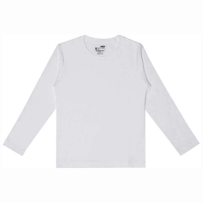 Bodycare Girls Round Neck Full Sleeves Solid Tshirt