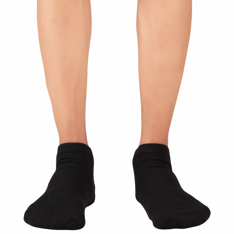 Bodycare Mens Ankle Length Solid Socks Pack Of 2