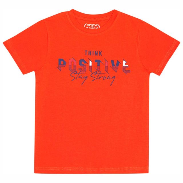 Boys T-Shirt Round Neck Half Sleeves - Bodycare