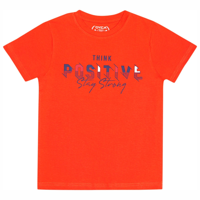 Boys T-Shirt Round Neck Half Sleeves - Bodycare