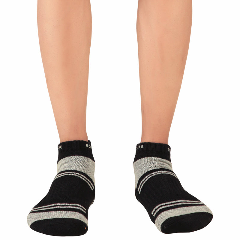 Bodycare Mens Ankle Length Solid Socks Pack Of 2