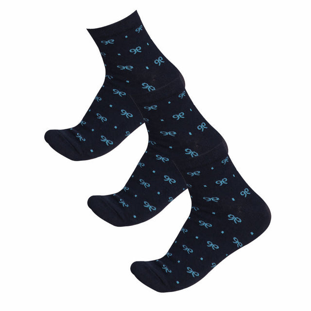 Women Cotton Spandex Socks Stretch Pack of 3 - Bodycare