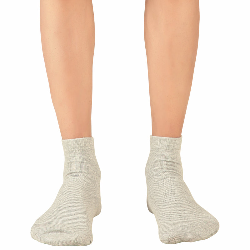 Bodycare Mens Ankle Length Solid Socks Pack Of 2