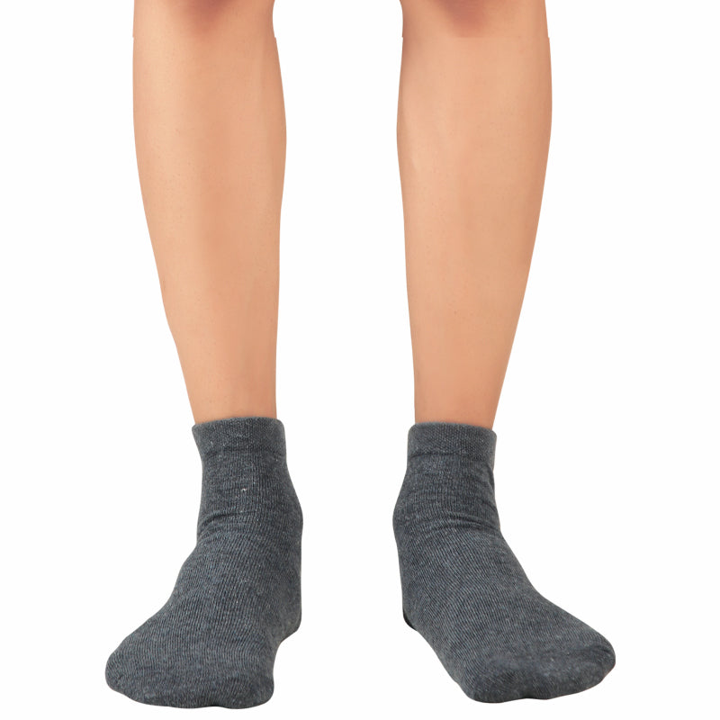 Bodycare Mens Ankle Length Solid Socks Pack Of 2