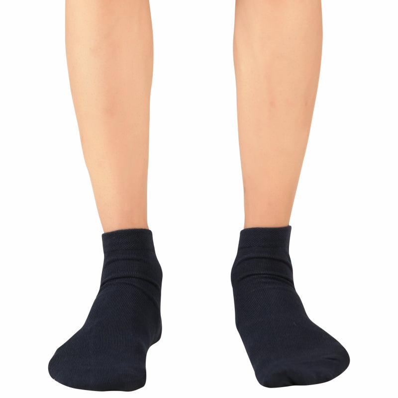 Bodycare Mens Ankle Length Solid Socks Pack Of 2