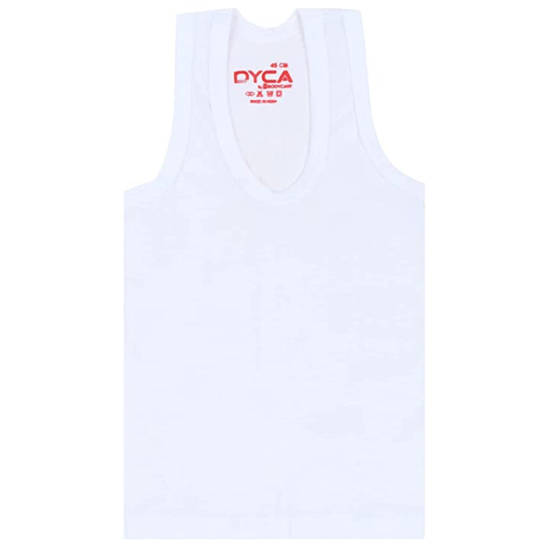Boys Vest Round Neck Sleeveless Pack of 6 - Bodycare