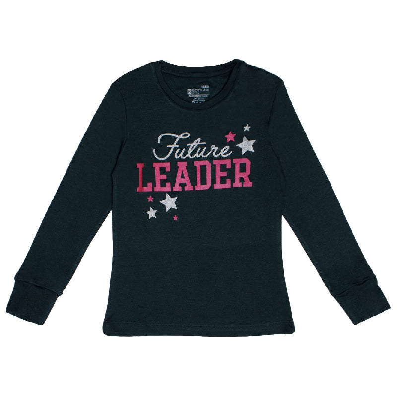 Bodycare Girls Round Neck Full Sleeves Printed Tshirt