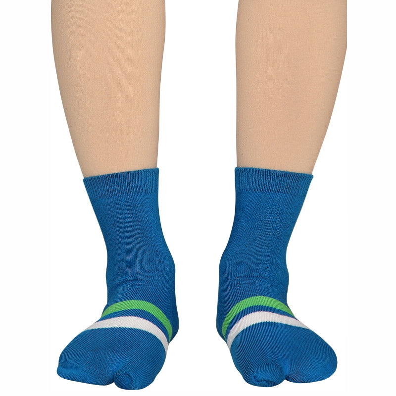 Bodycare Womens Ankle Length Thumb Socks Pack Of 2