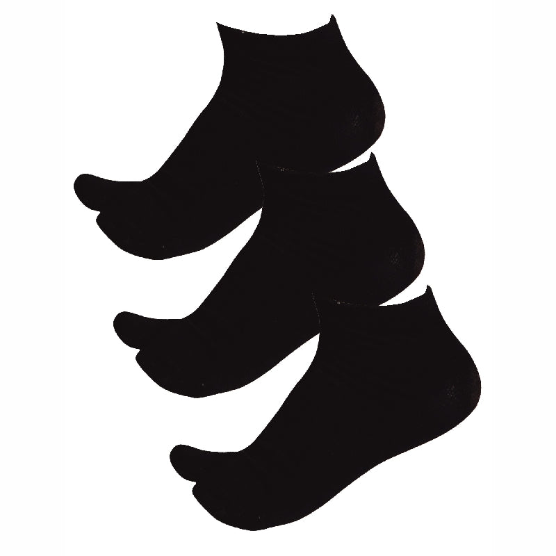 Bodycare Womens Solid Ankle Length Socks Pack Of 3