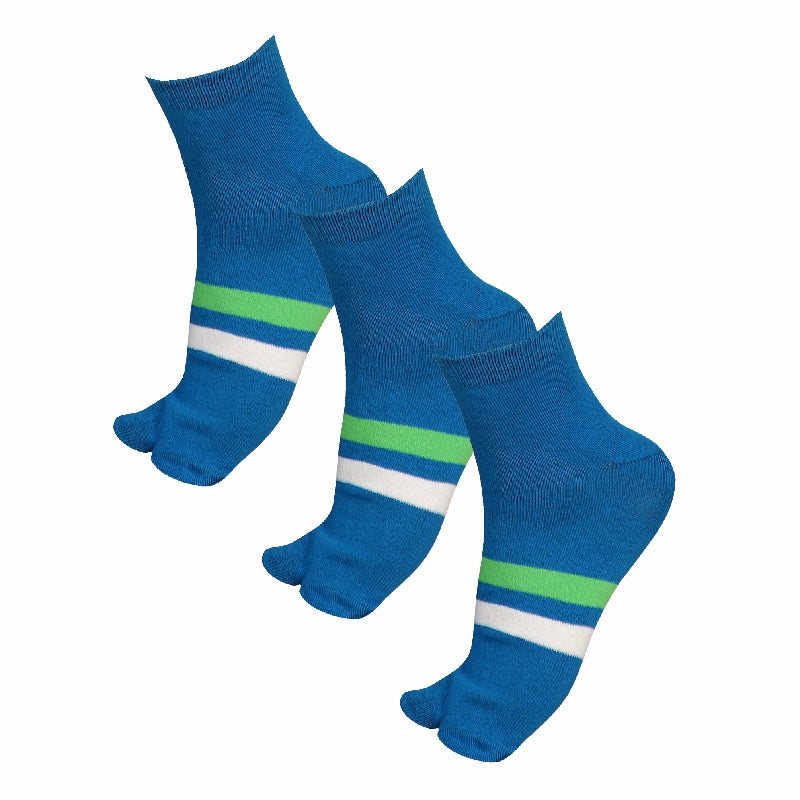 Women Cotton Spandex Socks Stretch Pack of 3 - Bodycare