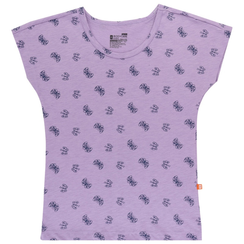 Bodycare Girls Round Neck Sleeveless Tshirt