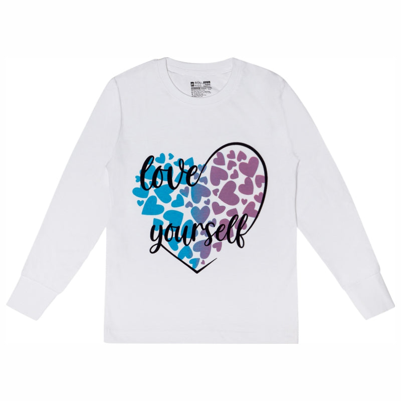 Bodycare Girls Round Neck Full Sleeves Tshirt