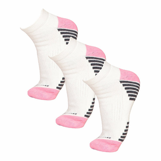 Women Cotton Spandex Socks Stretch Pack of 3 - Bodycare