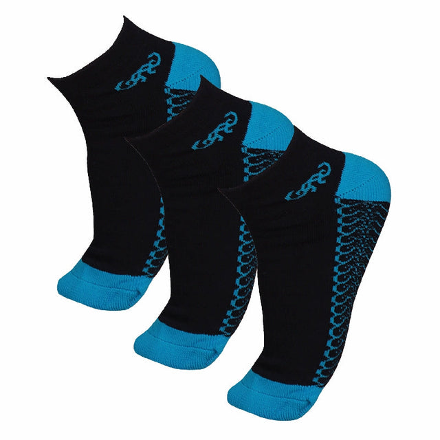 Women Cotton Spandex Socks Stretch Pack of 3 - Bodycare