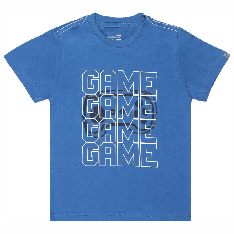 Bodycare Boys Round Neck Half Sleeves Printed Tshirt