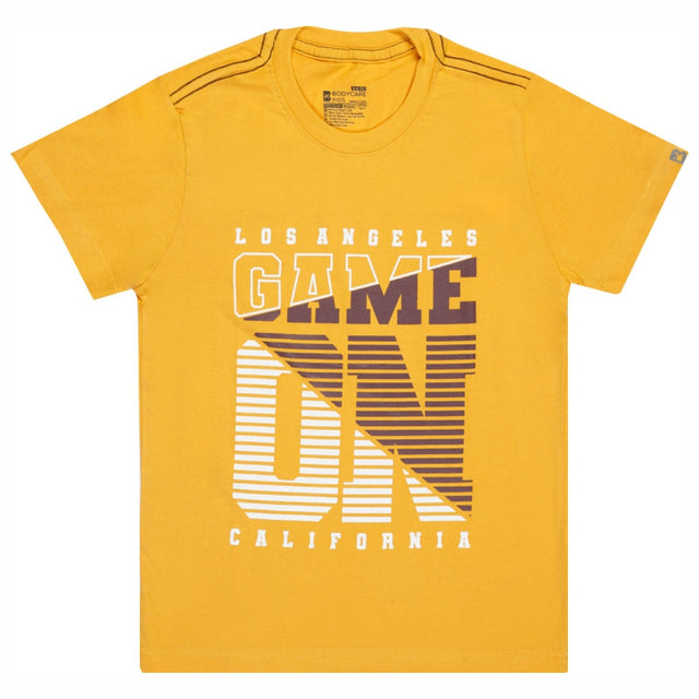 Boys T-Shirt Round Neck Half Sleeves - Bodycare