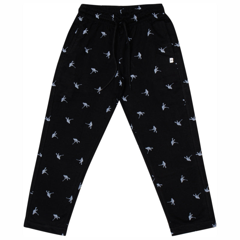 Boys Printed Track Pant for Comfortable Casual Wear, Lounge Use and Easy Everyday Movement - Pack of 1