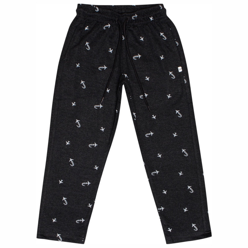 Boys Printed Track Pant for Comfortable Casual Wear, Lounge Use and Easy Everyday Movement - Pack of 1