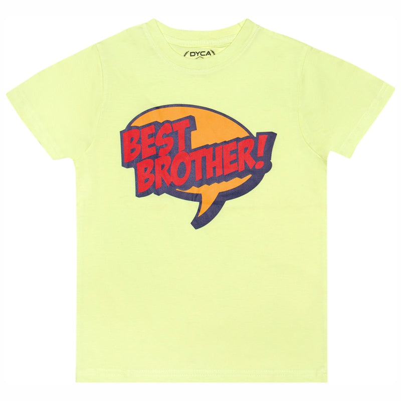 DYCA Boys Round Neck Half Sleeves Tshirt